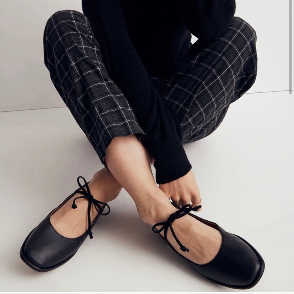 Madewell Normani Lace Up Mary Jane